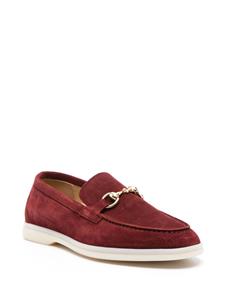 Scarosso Lilia suède loafers - Rood