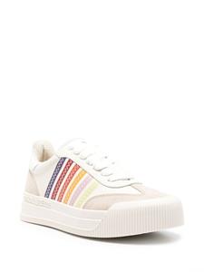 Dsquared2 New Jersey leren sneakers - Beige