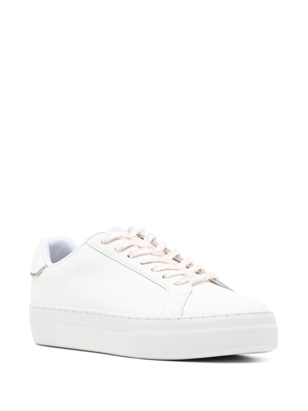 Paul Smith Kelly leather sneakers - Wit