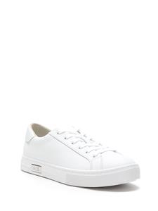 Armani Exchange Sneakers met logoplakkaat - Wit