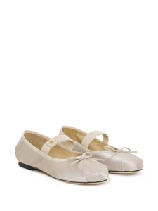 ANINE BING Jolie satijnen ballerina's - Beige