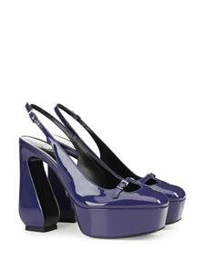 Sergio Rossi Si Rossi slingback pumps - Blauw