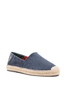 Polo Ralph Lauren Cevio canvas espadrilles - Blauw