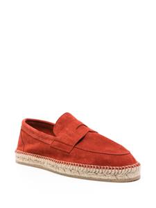 Scarosso Diego suede espadrilles - Rood