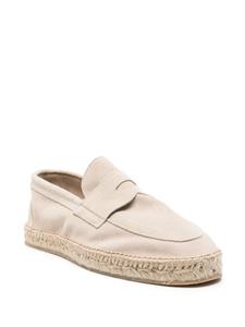 Scarosso Diego suede espadrilles - Beige