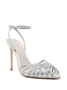 Le Silla Bella slingback sandalen - Zilver