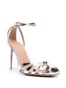 Malone Souliers Azzurra metallic sandalen - Zilver