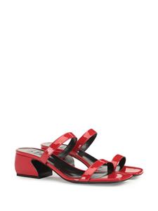 Sergio Rossi SI Rossi leren sandalen - Rood