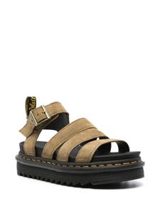 Dr. Martens Blaire leren sandalen - Groen