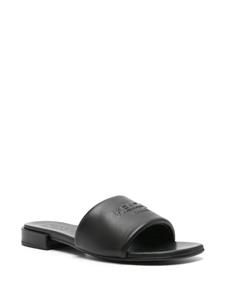 Kenzo Oki leren sandalen - Zwart