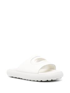 Camper Pelotas Flota Twins leather slides - Wit