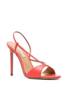 Aquazzura Sognare 105mm leren sandalen - Rood