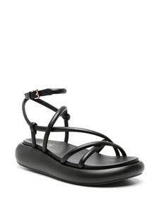 Ash Vice leren sandalen - Zwart