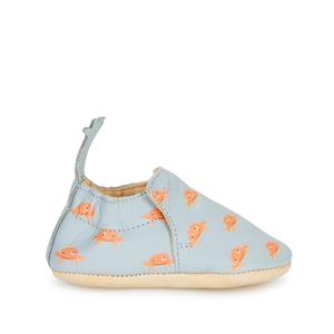 EASY PEASY Soepele slofjes in leer My Blumoo