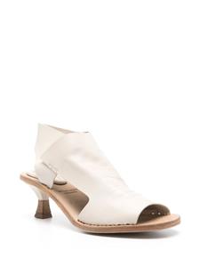 Officine Creative 80mm Stacie leren sandalen - Beige