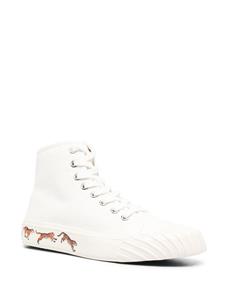 Kenzo Sneakers met tijgerprint - Wit
