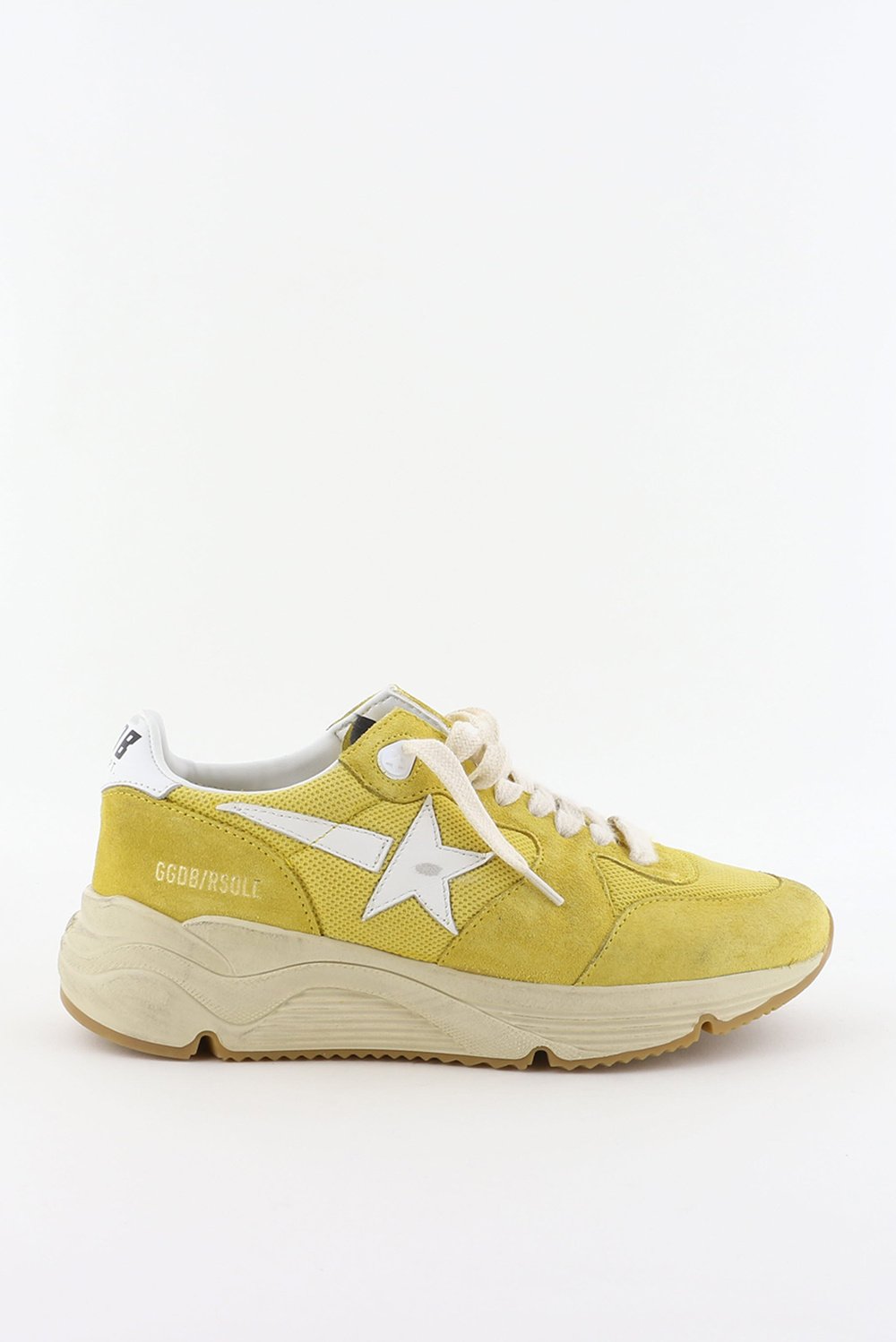 Golden Goose sneakers Running Sole iconische ster logo geel