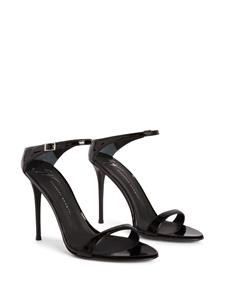 Giuseppe Zanotti Beverlee 105mm leather sandals - Zwart