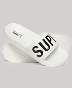Superdry Vrouwen Vegan Core Badslippers Wit