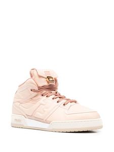 FENDI Match high-top sneakers - Roze