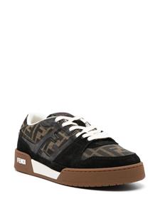 FENDI Zucca sneakers met vlakken - Zwart