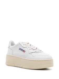 Autry Medalist platform leather sneakers - Wit