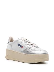 Autry Medalist platform leather sneakers - Wit