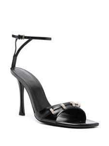 Givenchy Sandalen verfraaid met kristal (100 mm) - Zwart