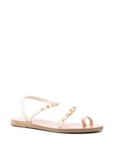 Ancient Greek Sandals Eleftheria leren sandalen - Wit