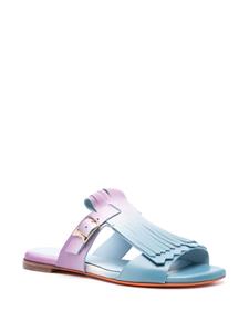 Santoni Dua sandalen met franje - Blauw