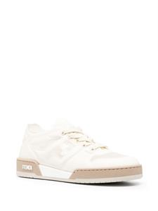 FENDI Sneakers met logo reliëf - Beige