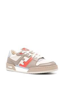 FENDI Match low-top sneakers - Beige