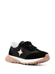 Madison.Maison Star suede-trimmed sneakers - Zwart