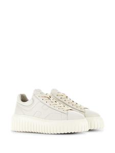 Hogan Sneakers met geborduurd logo - Wit
