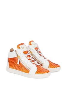 giuseppezanotti Giuseppe Zanotti Kriss leren sneakers - Wit