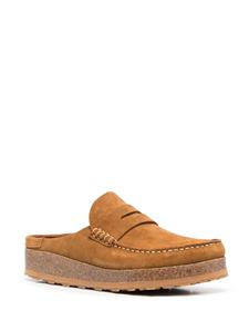 Birkenstock Naples suède loafers - Bruin