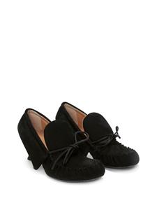 JW Anderson Mocassins met strikdetail - Zwart