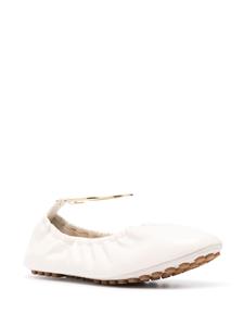 FENDI Filo leren ballerina's - Beige