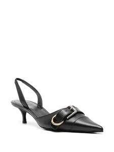 Givenchy Voyou 45 mm leren pumps - Zwart