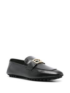 FENDI Baguette leren loafers - Zwart