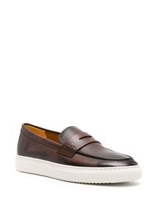 Doucal's Leren loafers met vervaagd effect - Bruin
