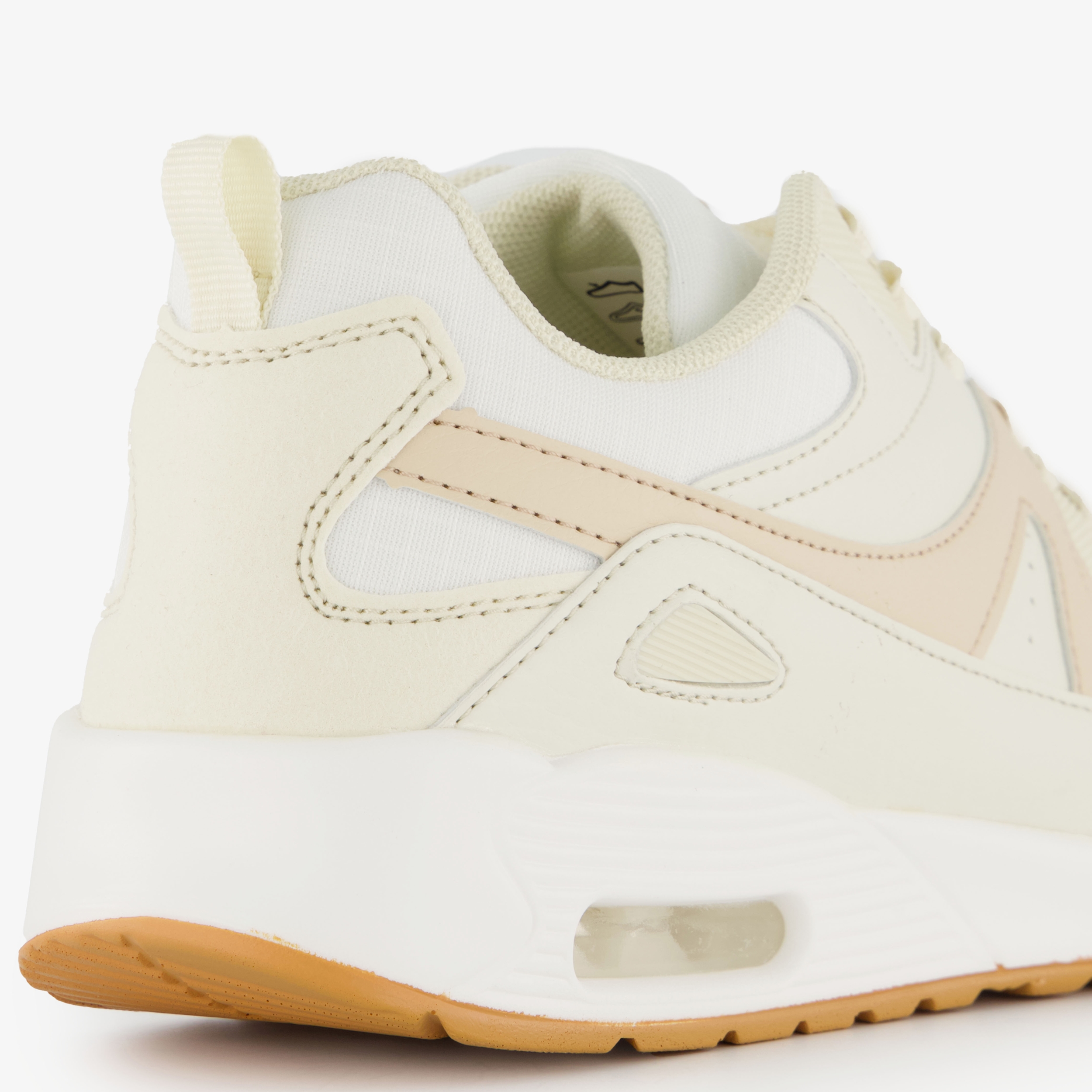 Osaga dames sneakers met airzool beige