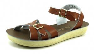 Stoute-schoenen.nl Salt Water Sandals Boardwalk Bruin SAL34