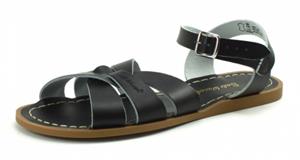 Stoute-schoenen.nl Salt Water Sandals Original Zwart SAL37