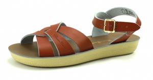 Stoute-schoenen.nl Salt Water Sandals Swimmer Bruin SAL38