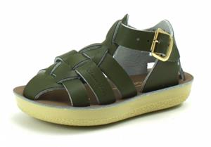 Stoute-schoenen.nl Salt Water Sandals Shark Olive SAL36