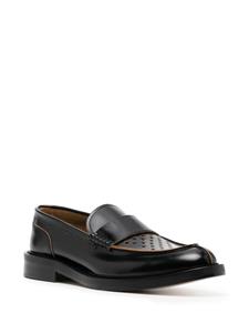 Paul Smith Rossini leather loafers - Zwart