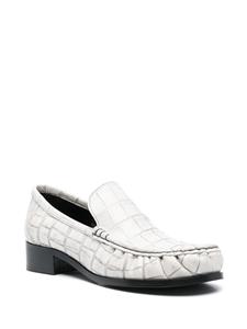 Acne Studios Leren loafers - Wit