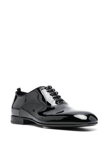 Officine Creative Harvey Oxford lakleren schoenen - Zwart
