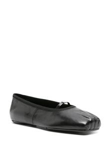 Givenchy 4G geplooide ballerina's - Zwart